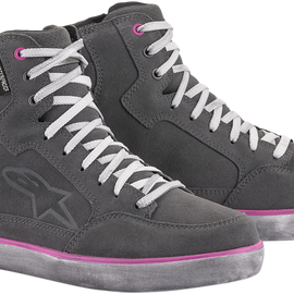 Botas para Mujer Alpinestars J - 6 Waterproof - Gris/Rosa