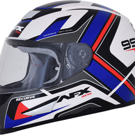 FX-99 Helmet - Recurve - Red/White/Blue - Large