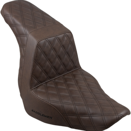 Step Up Seat - Lattice Stitched - Brown988993