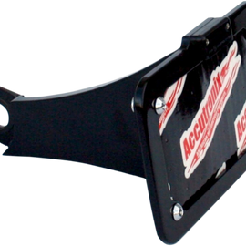 Side Mount License Plate Assembly - Black