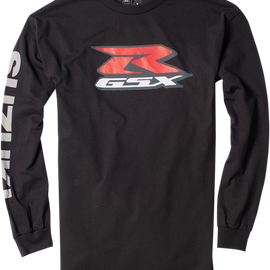 Suzuki GSXR  Long-Sleeve T-Shirt - Black - Large