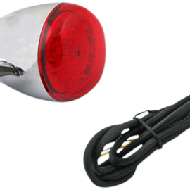 ProBEAM® Universal Turn Signals - Chrome/Red