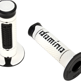 Grips - Diamonte - Dual Compound - White/Black