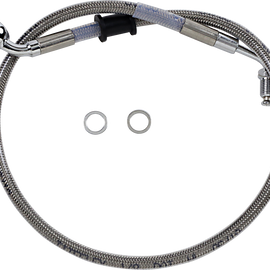 Brake Line - +2" - Stainless Steel - '18-'20 Softail