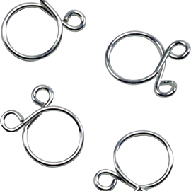 Wire Clamp Refill - Silver - 4-Pack