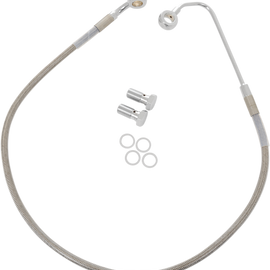 Brake Line - Front - +6" - Stainless Steel