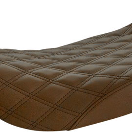 Renegade Seat - Lattice Stitched - Solo - Brown