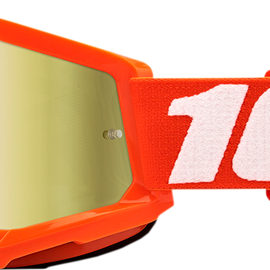 Youth Strata 2 Goggles - Orange - Gold Mirror