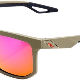 Centric Sunglasses - Quicksand - Purple Mirror