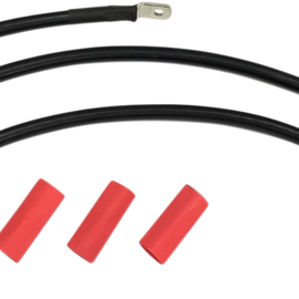 Black Battery Cable Set - '84-'88 ST
