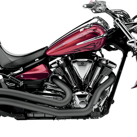 Speedster Swept Exhaust - Black - Raider