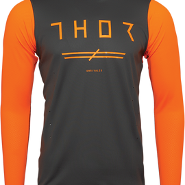 Prime Pro Unrivaled Jersey - Charcoal/Orange - Small