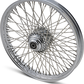 Front Wheel -  80 Spoke - Single Disc/No ABS - Chrome - 21"x2.15" - '00-'06 FXSTS