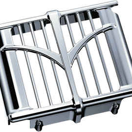 Oil Cooler Cover - Chrome - Indian