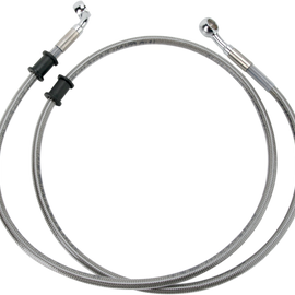 10" Brake Line - Front - Stainless Steel - FXDB08-17