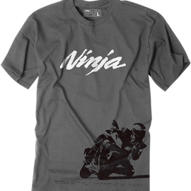 Kawasaki Ninja T-Shirt - Gray - 2XL