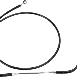 Brake Line - Front - Black - +4" ABS