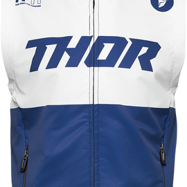 Warmup Vest - Navy/White - XL