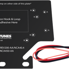 Amplifier Mounting Plate - '98-'13 Road Glide