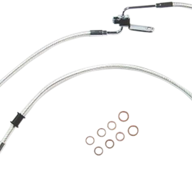 Rear Brake Line - Sterling Chromite II - Softail