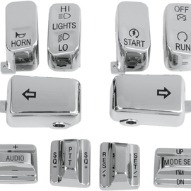 Chrome Switch Caps w/ Audio and Cruise