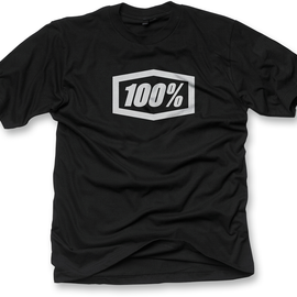 100% Icon T-Shirt - Black - Small