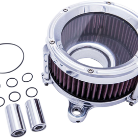 Air Cleaner Assault Electronic Fuel Injection Chrome