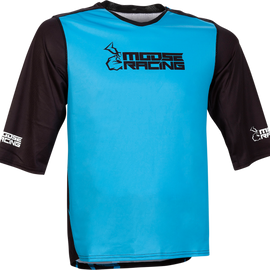 MTB Jersey - 3/4 Sleeve - Blue - Small