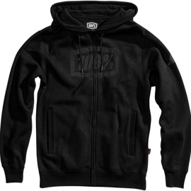 Syndicate Fleece Zip-Up Hoodie - Black - Medium