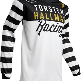 Hallman Ringer Jersey - Black/White - Large