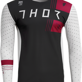 Prime Strike Jersey - White/Maroon - Medium