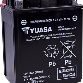 AGM Battery - YTX14AH-BS .66 L