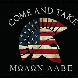 Come and Take Flag - 6" x 9"