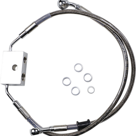 Front Brake Line - XL - Stainless Steel