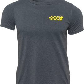 Youth Checkers T-Shirt - Charcoal - Small