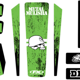 Graphic Trim Kit - Metal Mulisha - Kawasaki