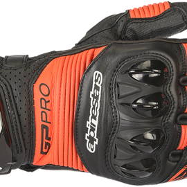 GP Pro RS3 Gloves - Black/Red Fluo - XL