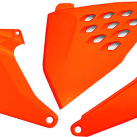 Vented Side Panel - Neon Orange - KTM