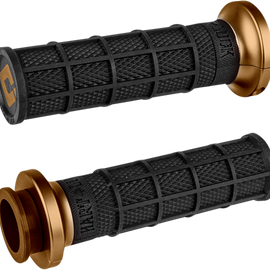 Grips - Indian - Black/Bronze