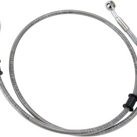 Front Brake Line FXDC 08-14 Stainless Steel