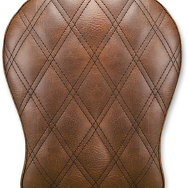 Lattice Stitched Pad - Brown -  9"