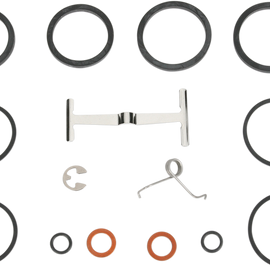 4-Piston Caliper Rebuild Kit - Standard Bore