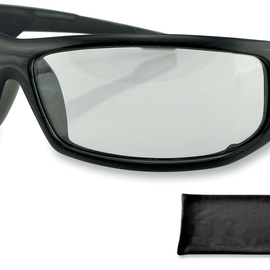 AXL Sunglasses - Gloss Black - Clear