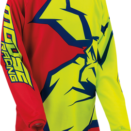 Youth Agroid™ Qualifier™ Jersey - Red/Yellow/Blue - XS