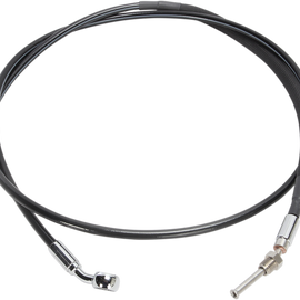 XR Stainless Hydraulic Clutch Line - Stainless w Blk Coating - +4" - FLS '16/FLRT '15-'16