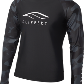 Rashguard Long Sleeve Underwear - Black/Camo - XS