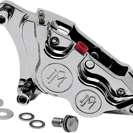 Caliper - Front Right - Chrome - 84-99 Harley-Davidson