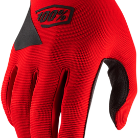 Youth Ridecamp Gloves - Red - XL