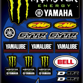 Decal Sheet - Star Yamaha Monster