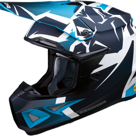 F.I. Helmet - Agroid™ - MIPS® - Navy/Light Blue - Small